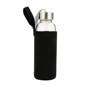 Portable Glass Water Bottle