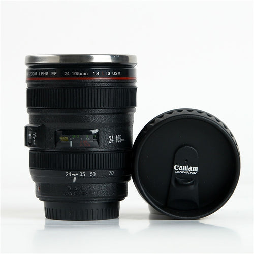 Camera Lens Coffee Cup