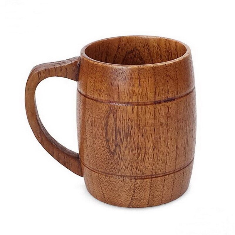 Brief Wooden Beer Travel Cup