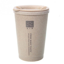 Load image into Gallery viewer, Wheat Fiber Straw Coffee Cup